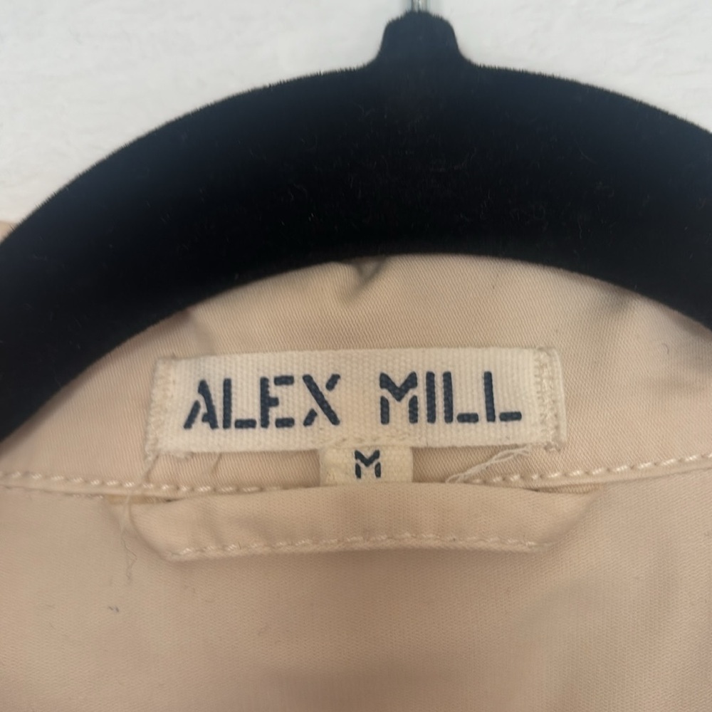 Alex Mill Tan Short Sleeve Jumpsuit - Picture 4 of 6